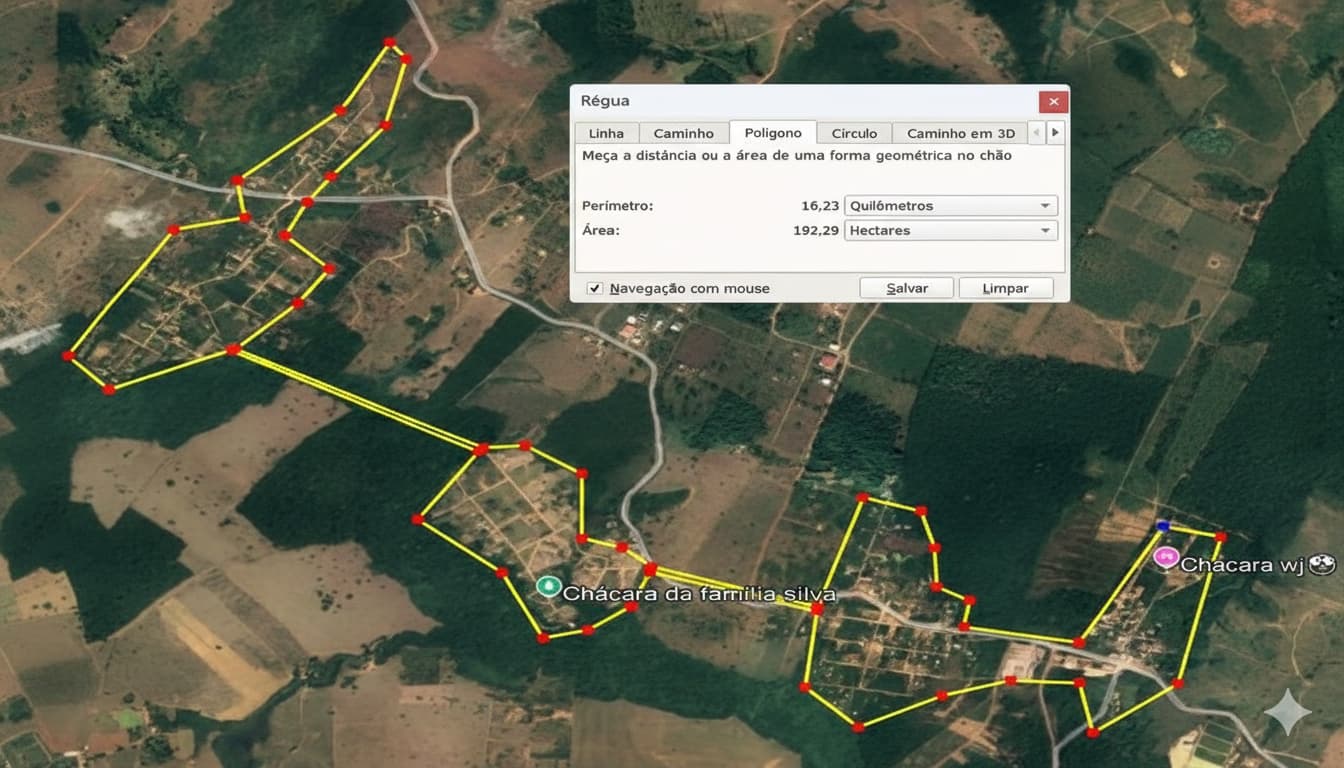 Mapa Satélite 1