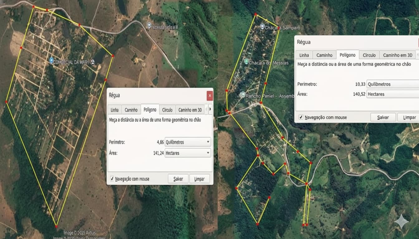 Mapa Satélite 2