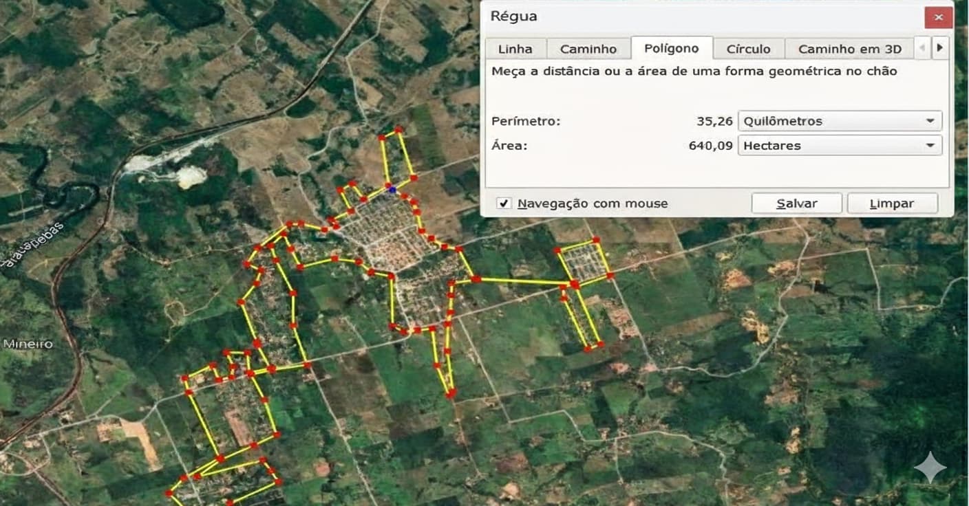 Mapa Satélite 3